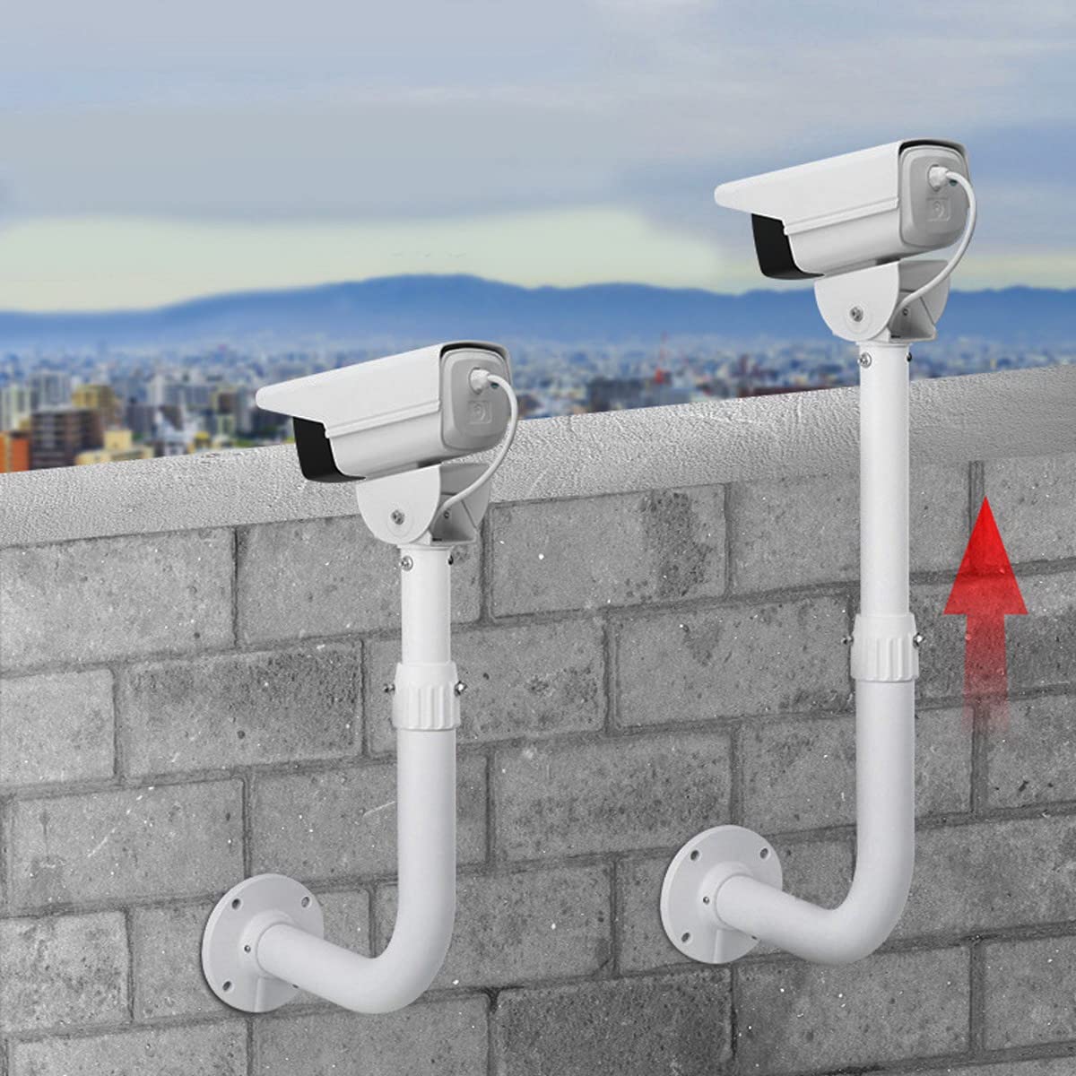 Amazon.co.jp: AKNPMHT 防犯カメラ用 ハウジングブラケット L